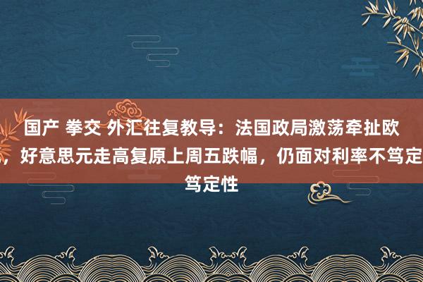 国产 拳交 外汇往复教导：法国政局激荡牵扯欧元，好意思元走高复原上周五跌幅，仍面对利率不笃定性