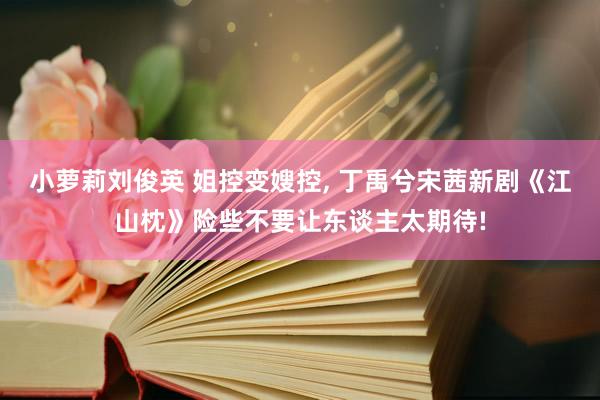 小萝莉刘俊英 姐控变嫂控， 丁禹兮宋茜新剧《江山枕》险些不要让东谈主太期待!