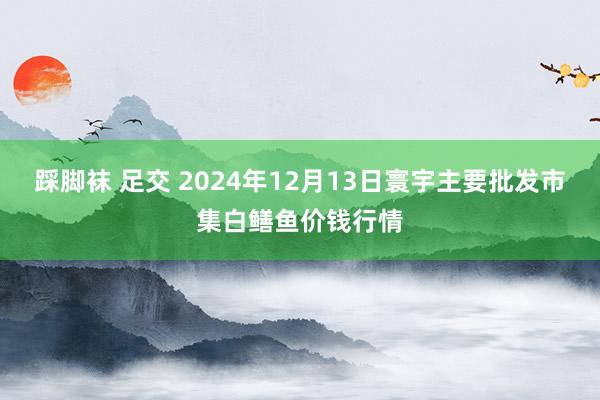 踩脚袜 足交 2024年12月13日寰宇主要批发市集白鳝鱼价钱行情