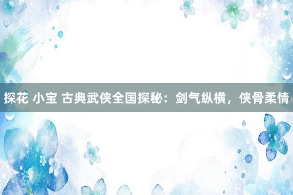 探花 小宝 古典武侠全国探秘：剑气纵横，侠骨柔情